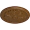 Ekena Millwork Swindon Ceiling Medallion (Fits Canopies up to 2 7/8"), 16 7/8"OD x 1 1/2"P, Smokey Topaz CM16SWSTF - alternate 4